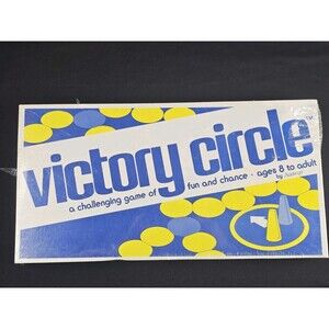 Victory Circle Board Game by Amway 1981 Edition New Sealed (Some Rips In Seal)